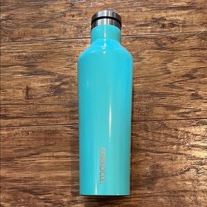 Corkcicle Turquoise Water Bottle